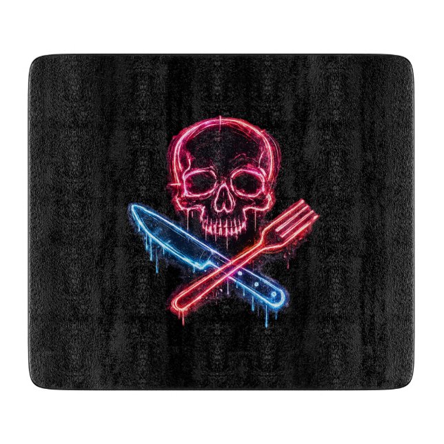 Tabla De Cortar Pirata de la Comida (Anverso)