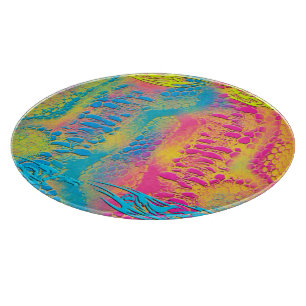 Tabla De Cortar PIRÓN - fractal decorativo moderno -