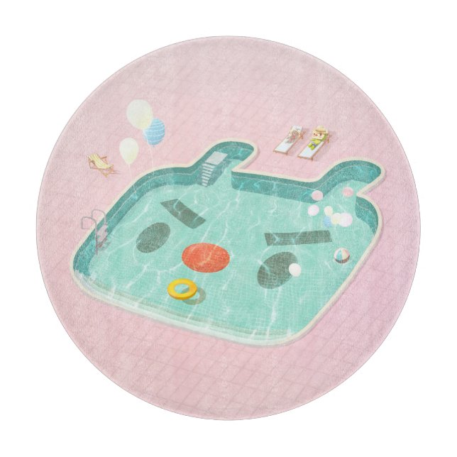 Tabla De Cortar Piscina (Anverso)