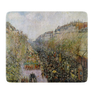 Tabla De Cortar Pissarro - Boulevard Montmartre, Mardi Gras