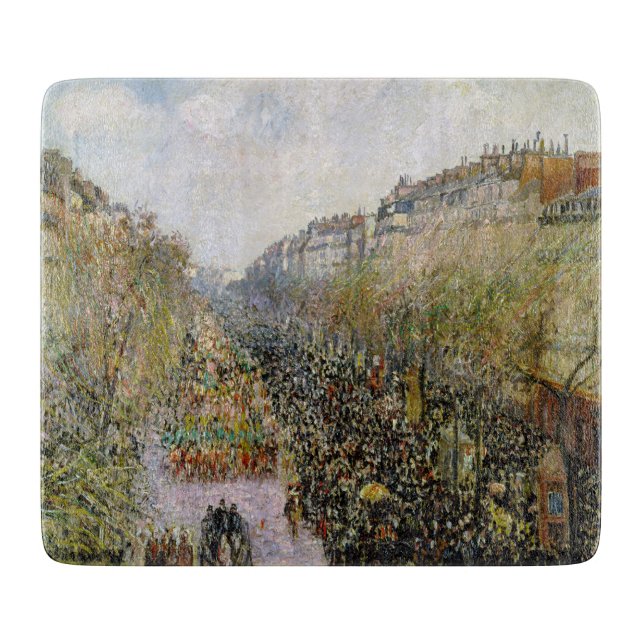 Tabla De Cortar Pissarro - Boulevard Montmartre, Mardi Gras (Anverso)
