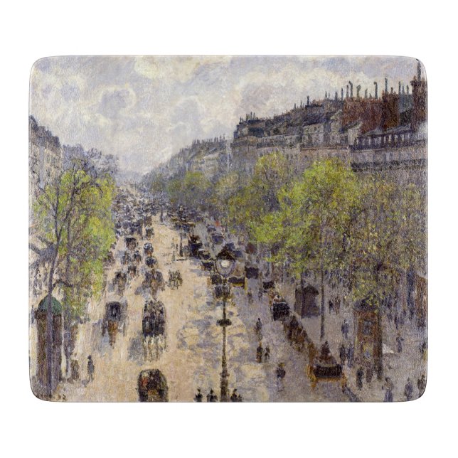 Tabla De Cortar Pissarro - Boulevard Montmartre, primavera (Anverso)