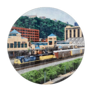 Tabla De Cortar Pittsburgh PA - Tren en Plaza
