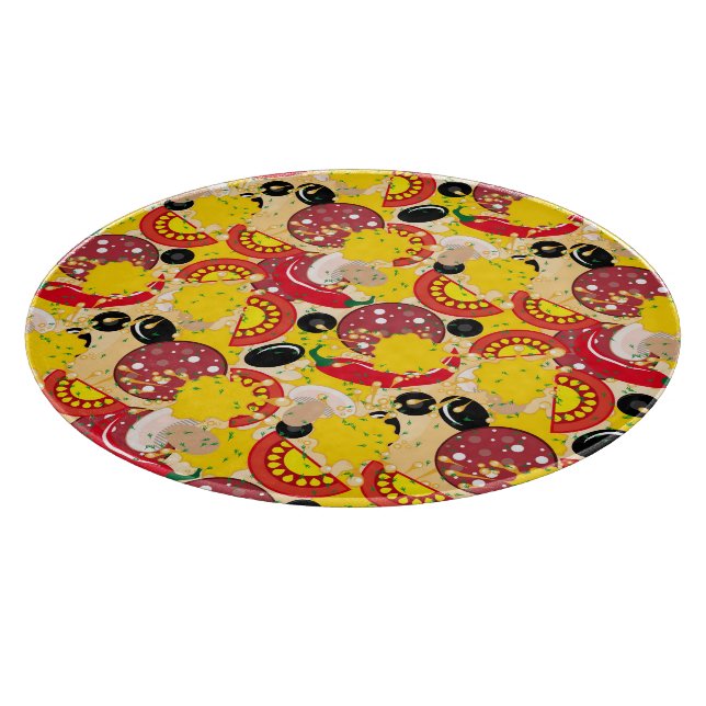 Tabla De Cortar Pizza (Borde)