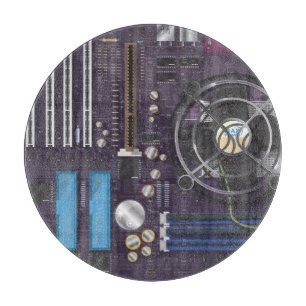 Tabla De Cortar Placa base de dibujos animados