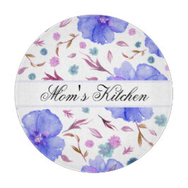 Tabla De Cortar Placa de corte de acuarela personalizado - Regalo 