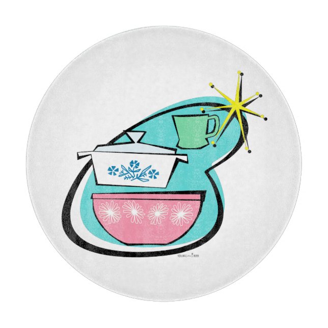 Tabla De Cortar Placa de corte de diseño del software de cocina at (Anverso)