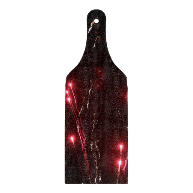 Tabla De Cortar Placa de corte de fuegos artificiales (Anverso)