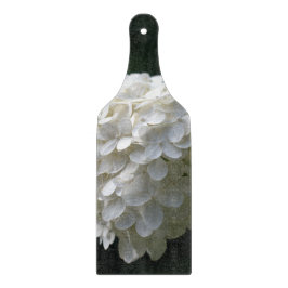Tabla De Cortar Placa de corte de hidrangea blanca de cal de bonit