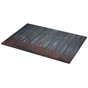 Tabla De Cortar Placa de corte de hojas de invierno