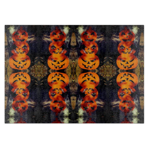Tabla De Cortar Placa de corte de Jack-O-Lanterns apiladas de fant