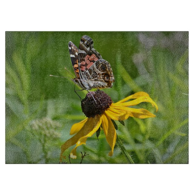 Tabla De Cortar Placa de corte de mariposa (Anverso)