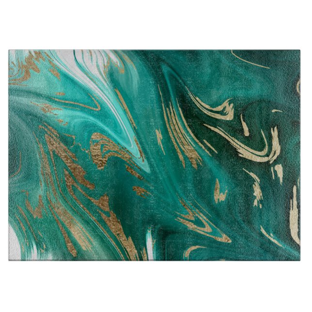 Tabla De Cortar Placa de corte de mármol (Anverso)