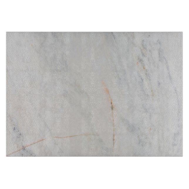 Tabla De Cortar Placa de corte de mármol gris blanco (Anverso)