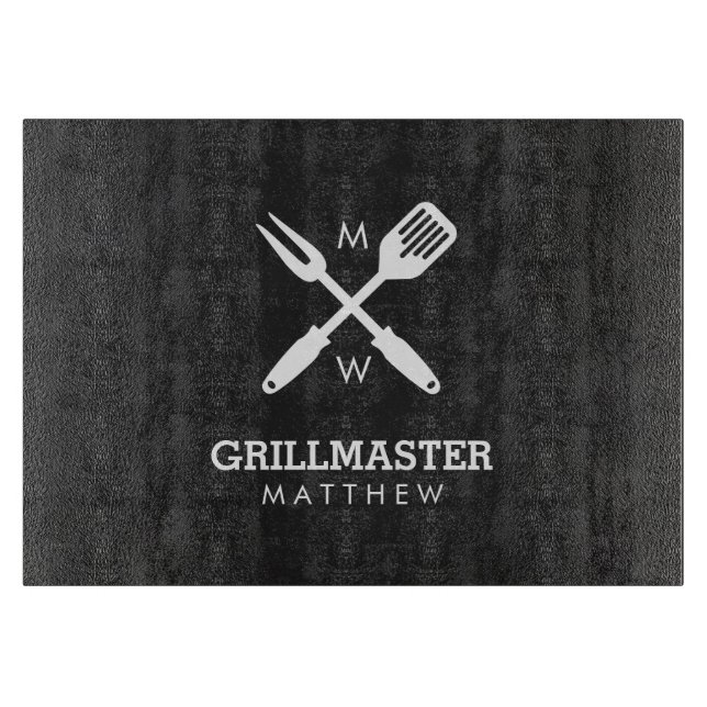 Tabla De Cortar Placa de corte de personalizado Grillmaster (Anverso)