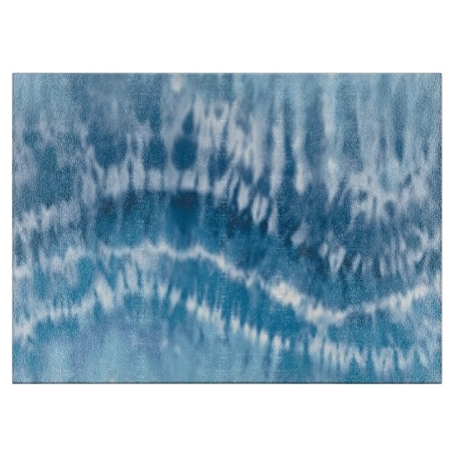 Tabla De Cortar Placa de corte de tintes azules (Anverso)
