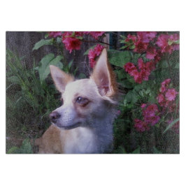 Tabla De Cortar Placa de corte de vidrio "Add-Your Own Photo"