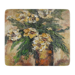 Tabla De Cortar Placa de corte de vidrio Ann Hayes Pintando flujo