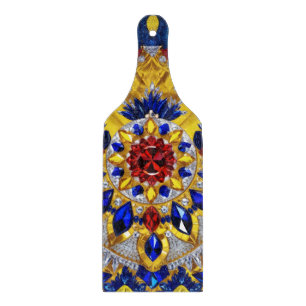 Tabla De Cortar Placa de corte de vidrio de color rumano