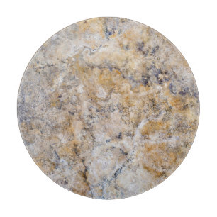 Tabla De Cortar Placa de corte de vidrio de patrón de piedra natur