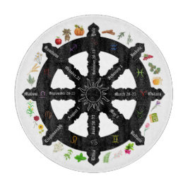 Tabla De Cortar Placa de corte de vidrio de rueda del año de 12"