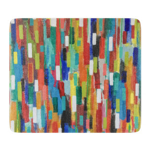 Tabla De Cortar Placa de corte de vidrio Deco de 6 x 7 de suerte