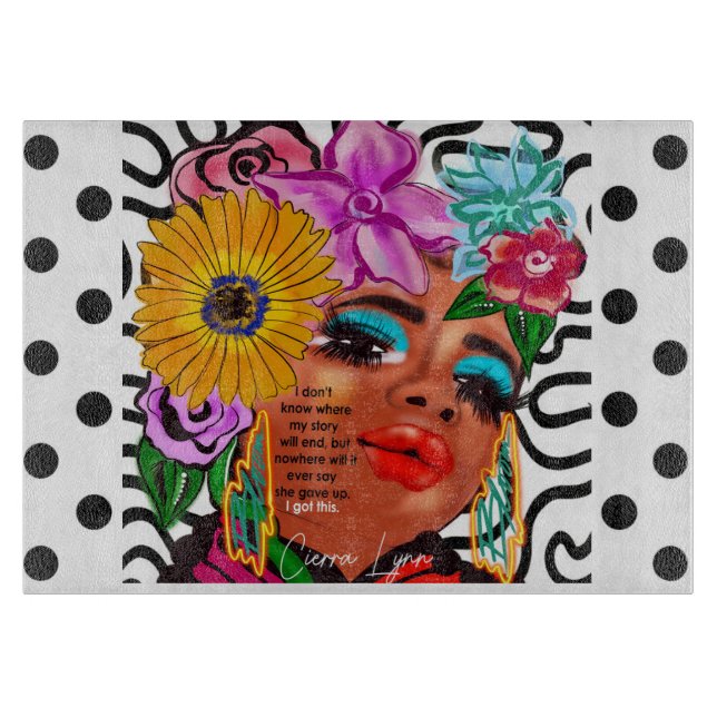 Tabla De Cortar Placa de corte de vidrio para baño (Anverso)