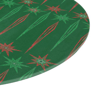 Tabla De Cortar Placa de corte de vidrio verde para la mitad de la