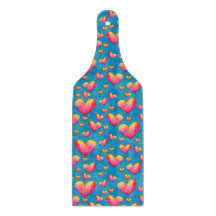 Placa de corte multicolor de color de agua