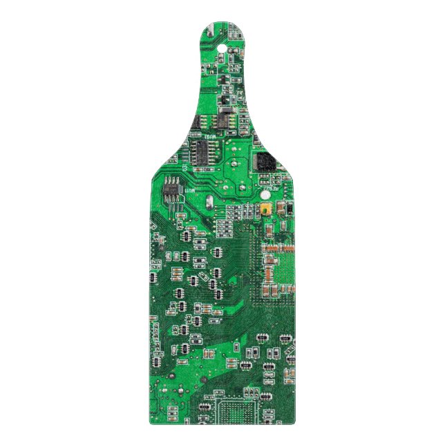 Tabla De Cortar Placa del circuito impreso para el circuito verde  (Anverso)