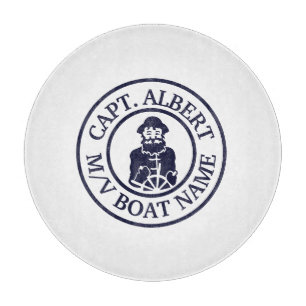 Tabla De Cortar Placa personalizada de recorte de logotipo del cap