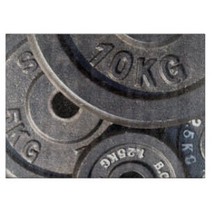Tabla De Cortar Placas de elevación de pesas