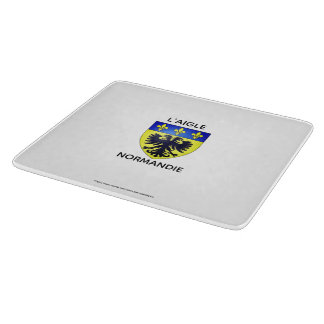 Tabla De Cortar Planche à découper - blason de L'Aigle - Normandie