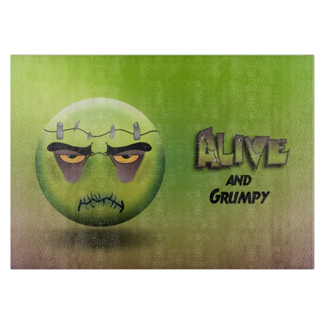 Tabla De Cortar Planche À Découper Frankenmoji (Anverso)