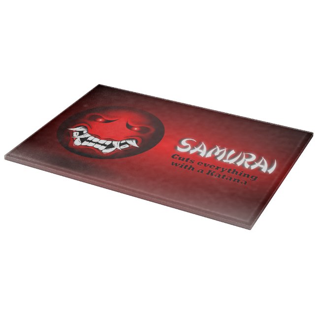 Tabla De Cortar Planche À Découper Samouraïmoji (Borde)