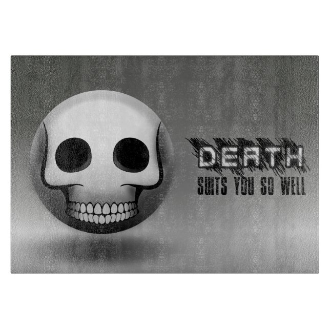Tabla De Cortar Planche À Découper Skullmoji (Anverso)