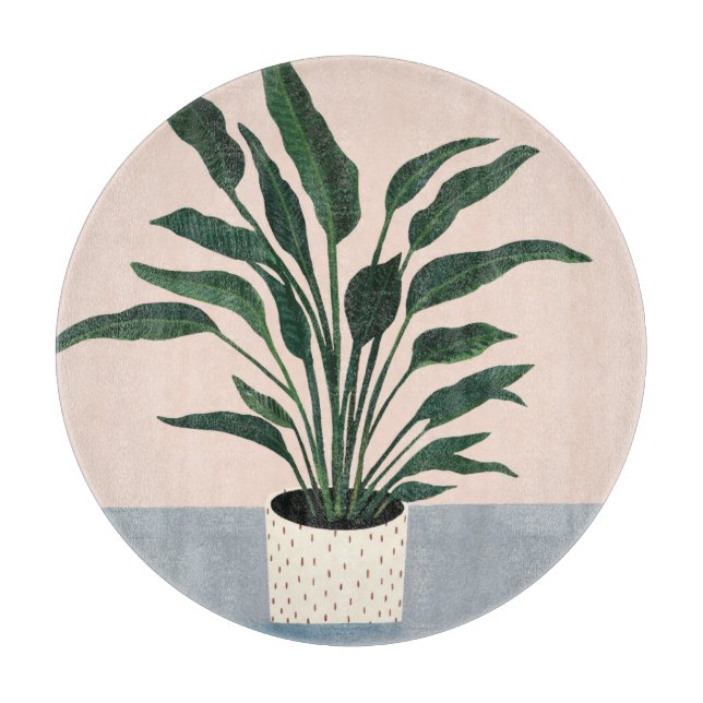 Tabla De Cortar Planta doméstica (Anverso)