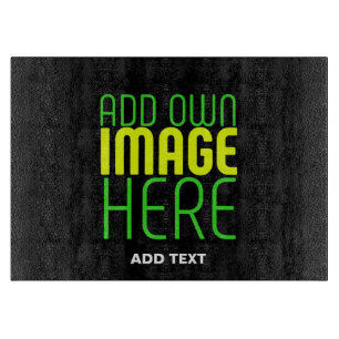 TABLA DE CORTAR PLANTILLA DE TEXTO DE IMAGEN NEGRA SENCILLA EDITAB