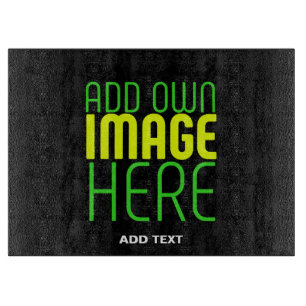 TABLA DE CORTAR PLANTILLA DE TEXTO DE IMAGEN NEGRA SENCILLA EDITAB