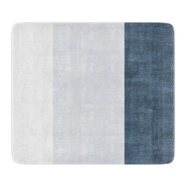 Tabla De Cortar Playa blanca azul marina
