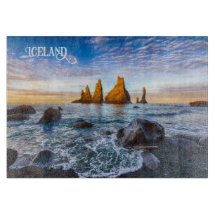 Tabla De Cortar Playa de Reynisfjara, Islandia