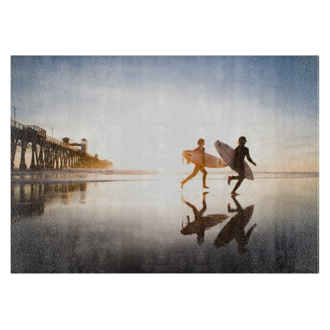 Tabla De Cortar Playa Oceanside (Anverso)