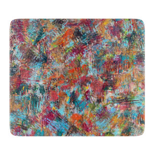 Tabla De Cortar Plum Crazy 6 x 7 Decp Placa de corte de vidrio