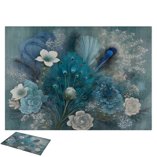 Tabla De Cortar Pluma Victoriana (Victorian Plume Cutting Board
)