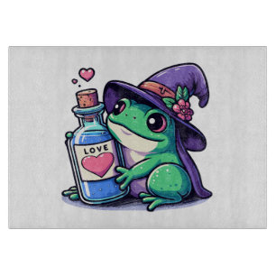 Tabla De Cortar Poción de amor kawaii de bruja