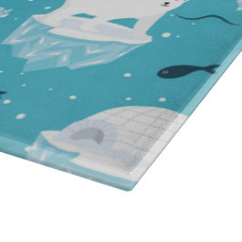 Tabla De Cortar Polar Bear Party