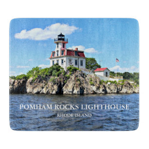 Tabla De Cortar Pomham Rocks Lighthouse Rhode Island Cutting Board
