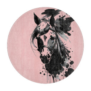 Tabla De Cortar Pony espiritual 3 rosa