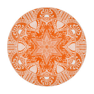 Tabla De Cortar Poppy Mandala