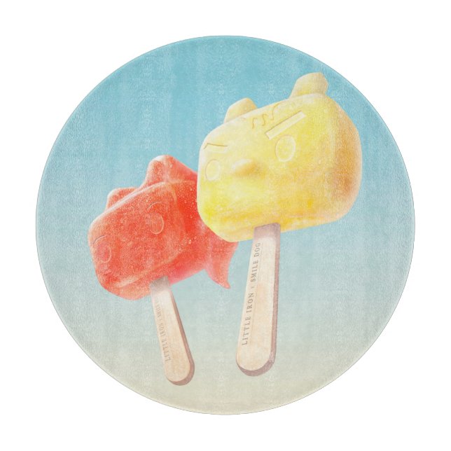 Tabla De Cortar Popsicles de caracteres (Anverso)